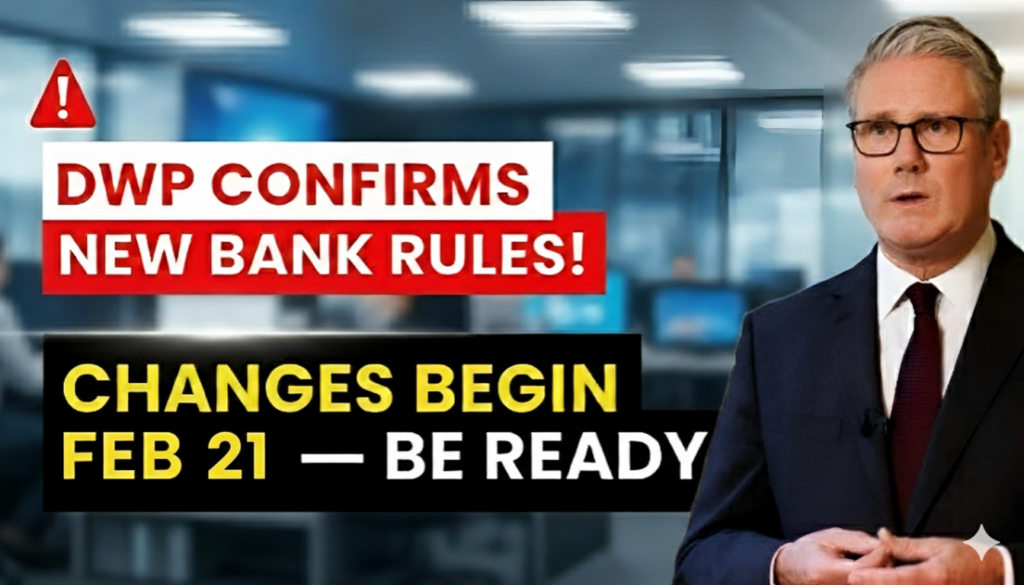 DWP New Bank Rules for UK Pensioners 2026