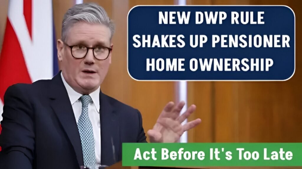 DWP new home ownership rules 2026 for pensioners