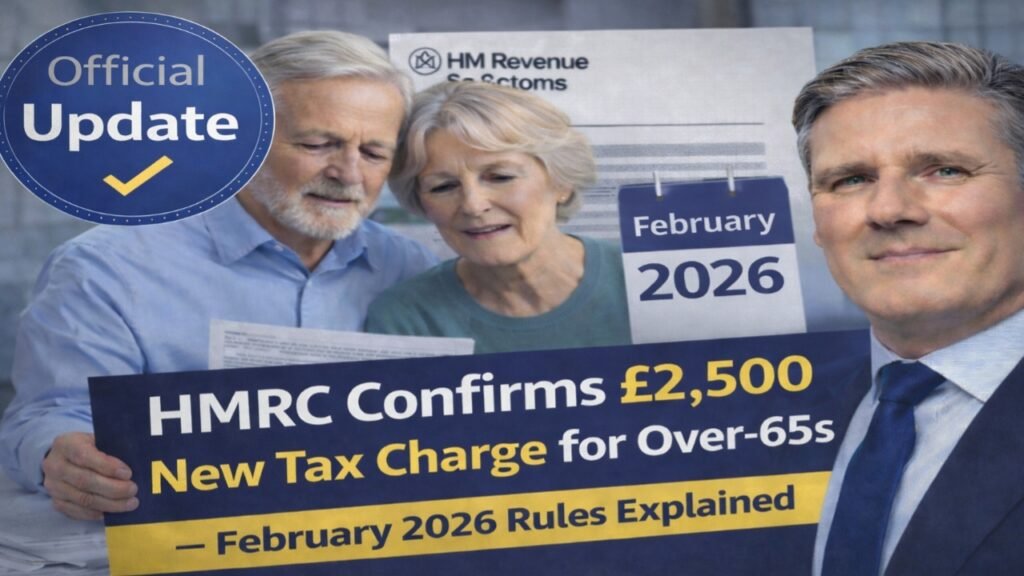 HMRC £2,500 Tax Charge for Over-65s