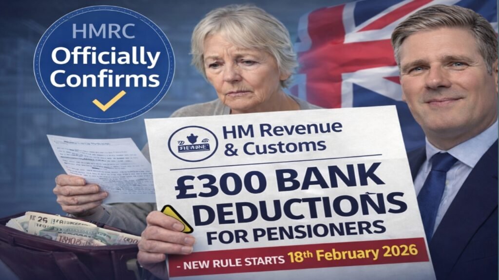 HMRC £300 Bank Deduction for Pensioners 2026