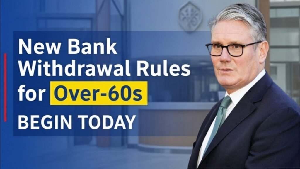 New UK bank withdrawal limits for over-60s