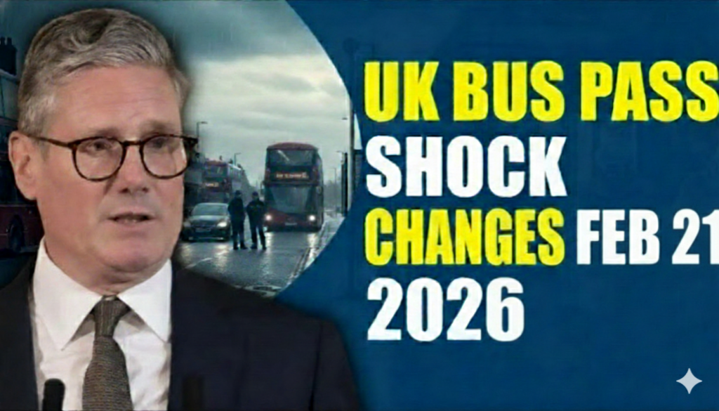 UK Free Bus Pass Rule Changes February 2026